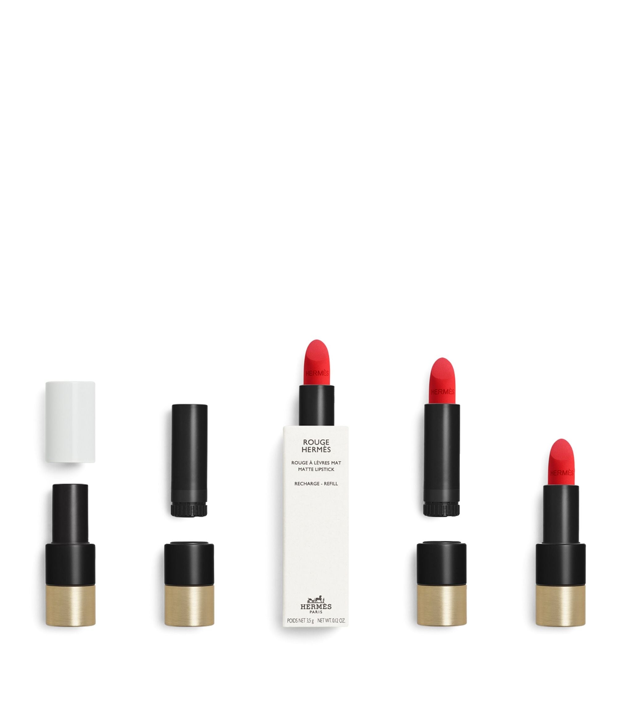 Rouge Hermès Matte Lipstick Refill GOODS Harrods   