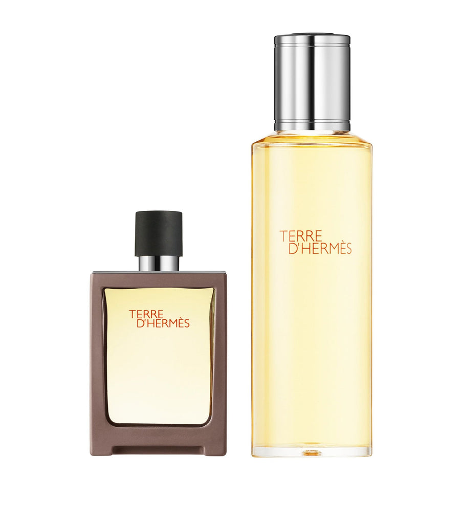 Terre d'Hermès Eau de Toilette Travel Spray and Refill Set