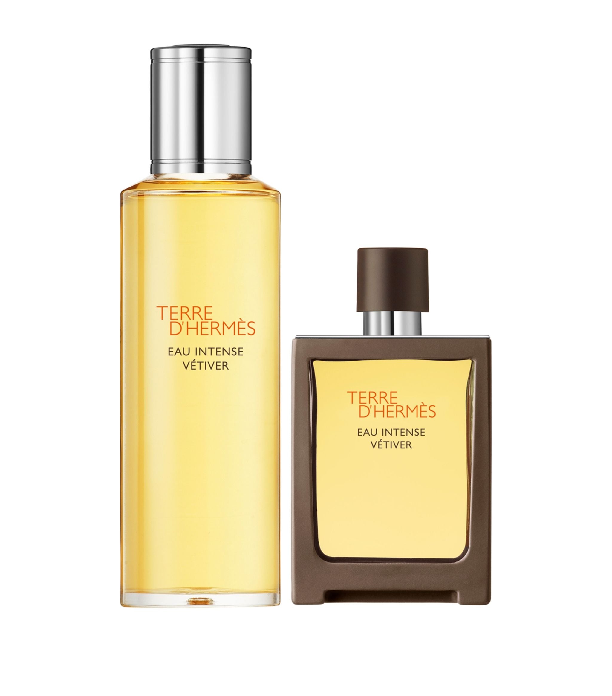 Terre d'Hermès Eau Intense Vétiver Travel Spray & Refill GOODS Harrods   