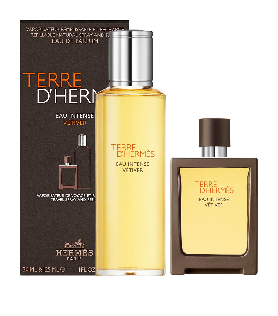 Terre d'Hermès Eau Intense Vétiver Travel Spray & Refill