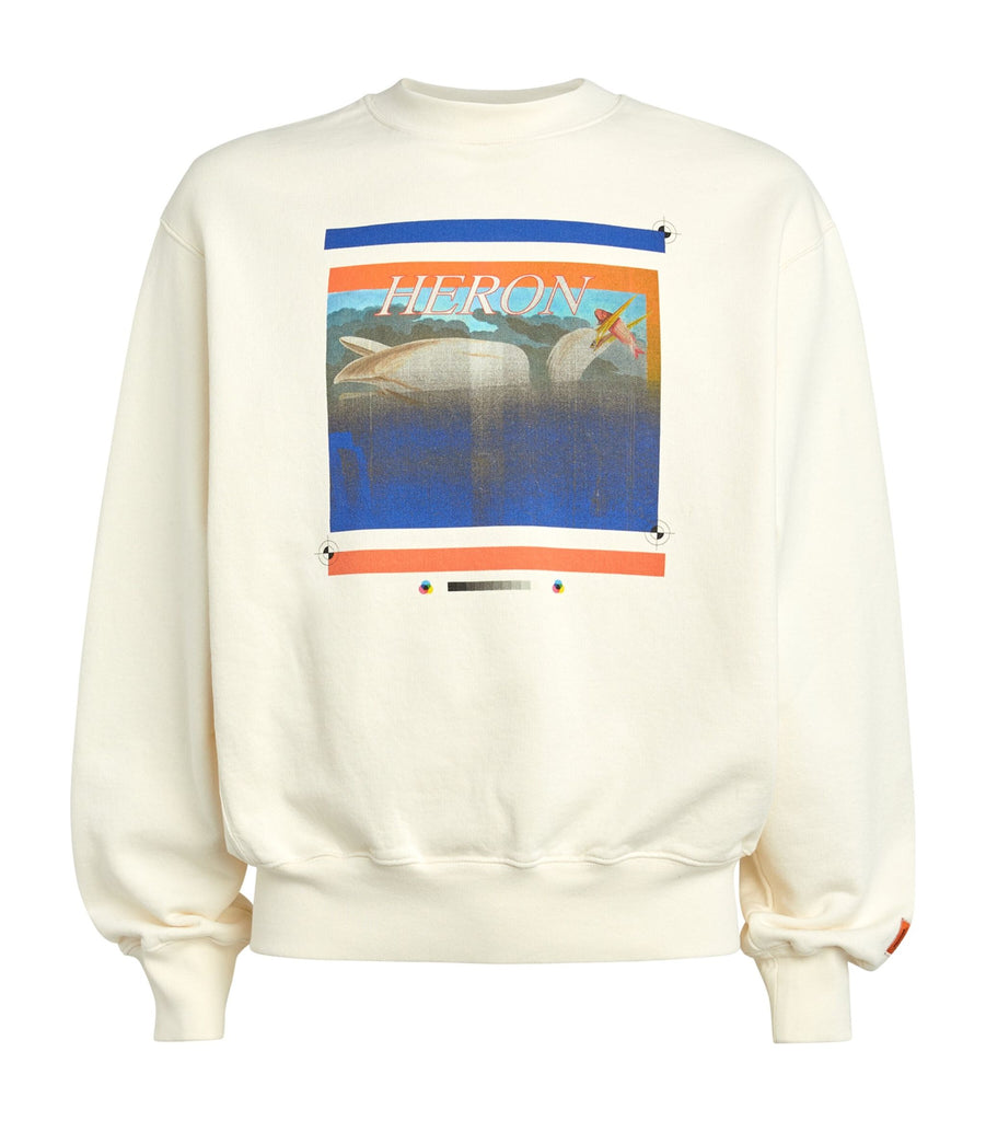 Fishing Heron Sweatshirt