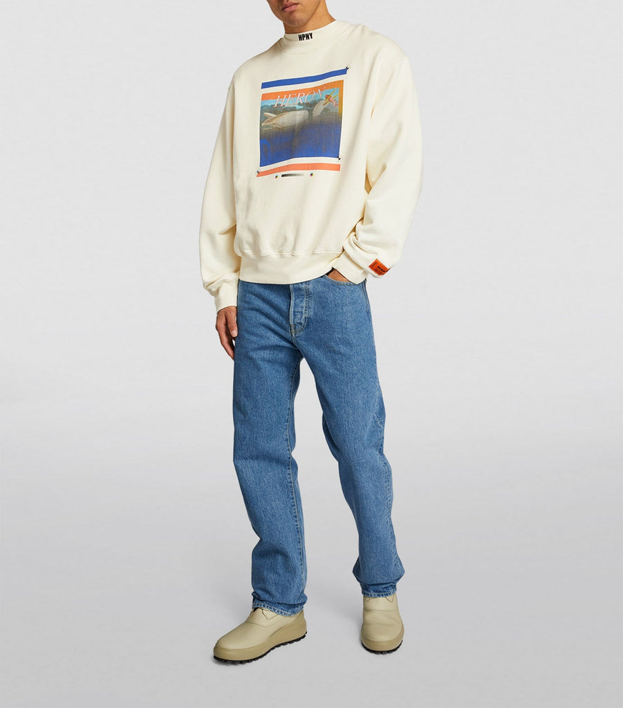 Fishing Heron Sweatshirt