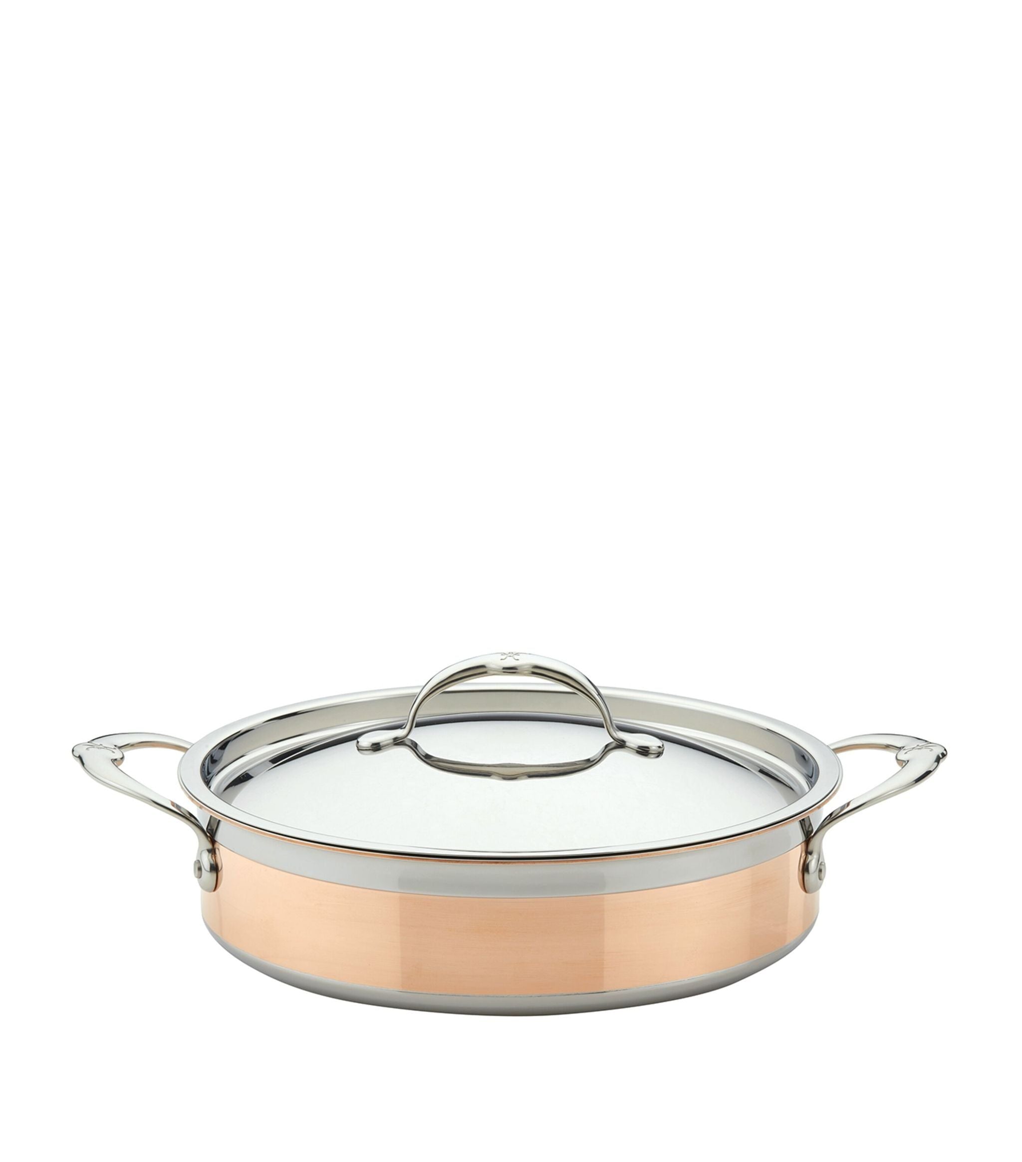 CopperBond Sauteuse with Lid (26cm) GOODS Harrods   