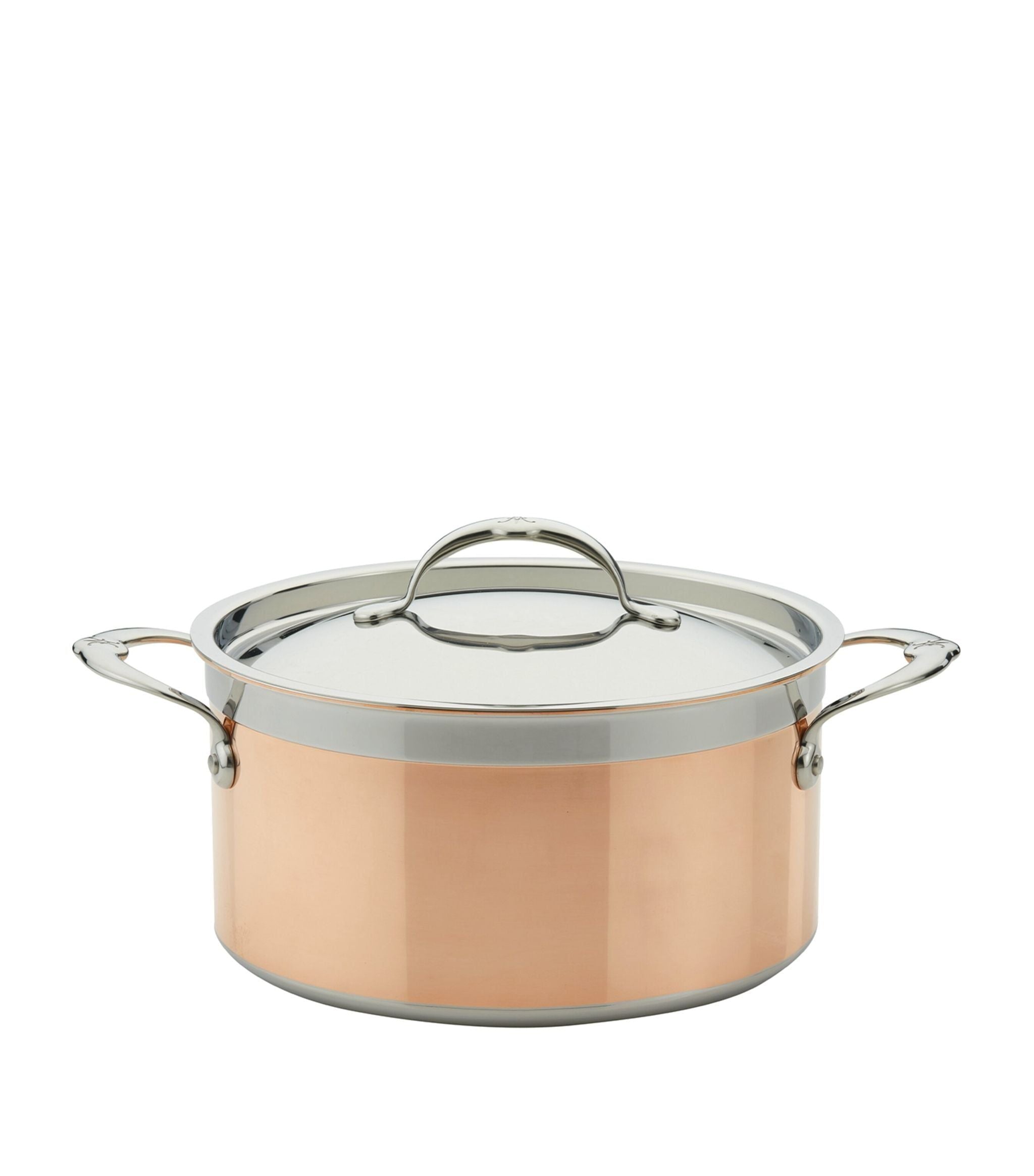 CopperBond Stock Pot with Lid (24cm) GOODS Harrods   