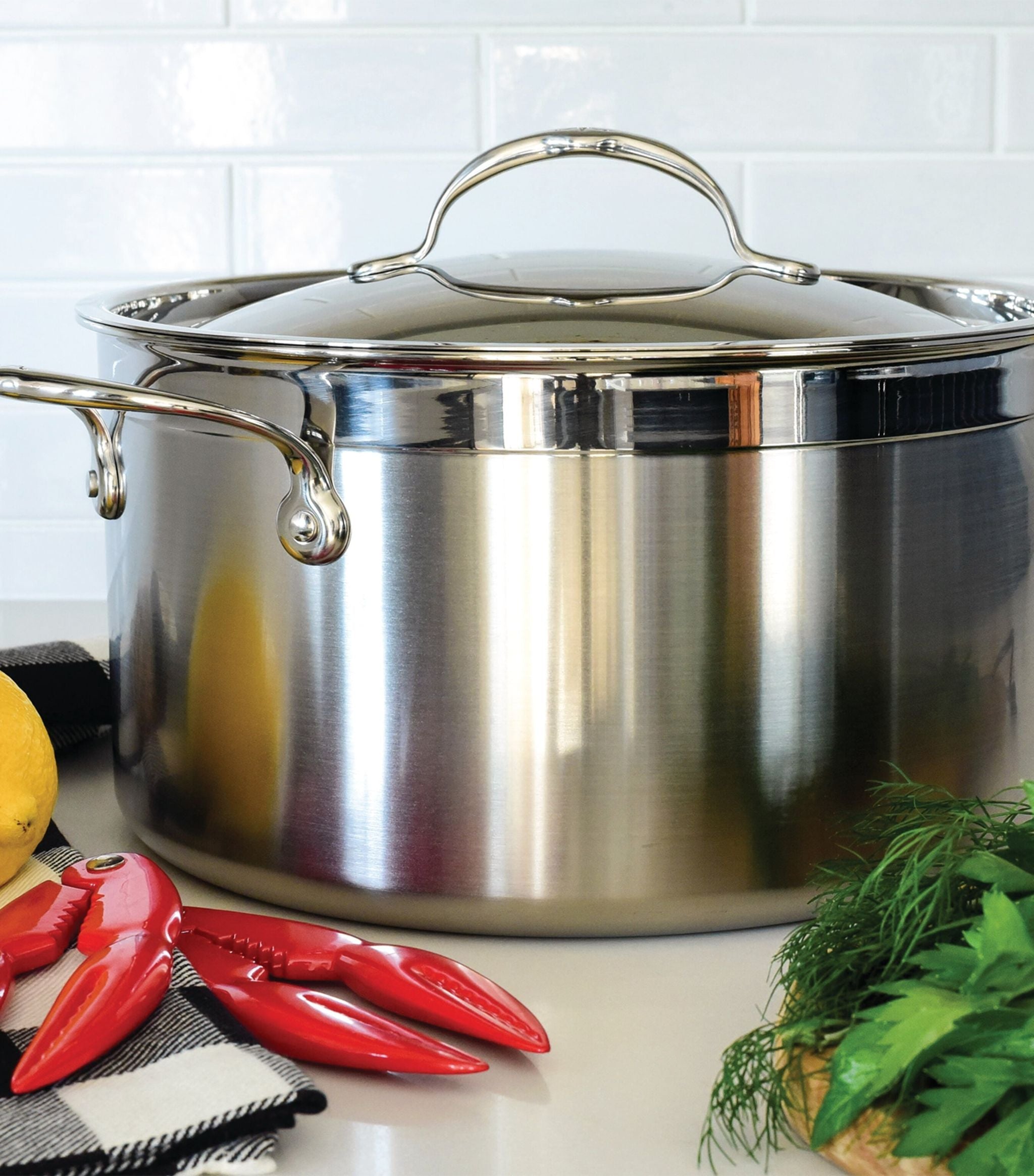 ProBond Stock Pot with Lid (26cm) GOODS Harrods   