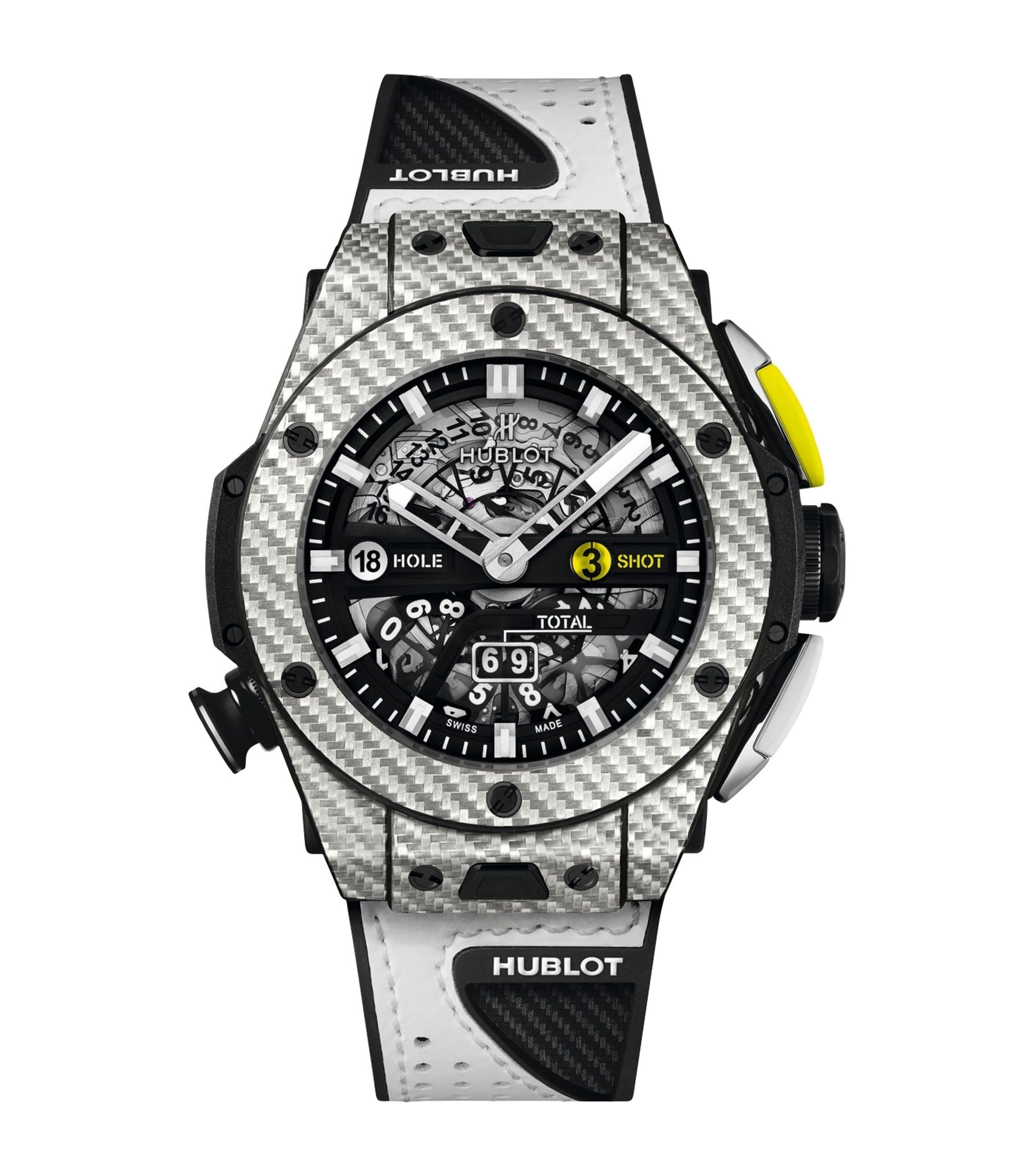 Carbon Spirit of Big Bang Unico Golf Watch 45mm GOODS Harrods   