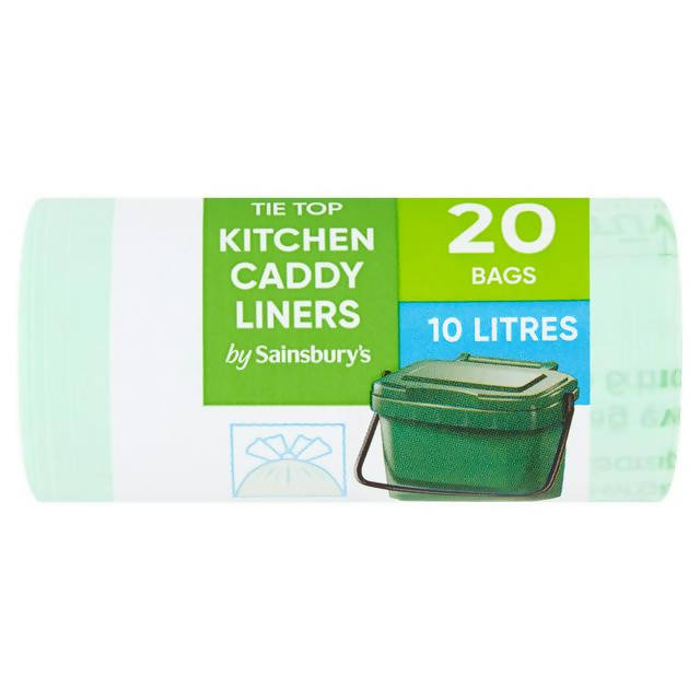 Sainsbury's Kitchen Caddy Liners x20 10L - McGrocer