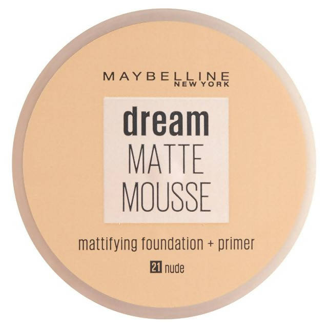 Maybelline Dream Matte Mousse Foundation 021 Nude