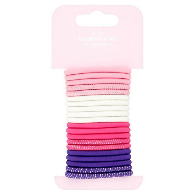 Sainsbury's Kids Assorted Hairbands x 20