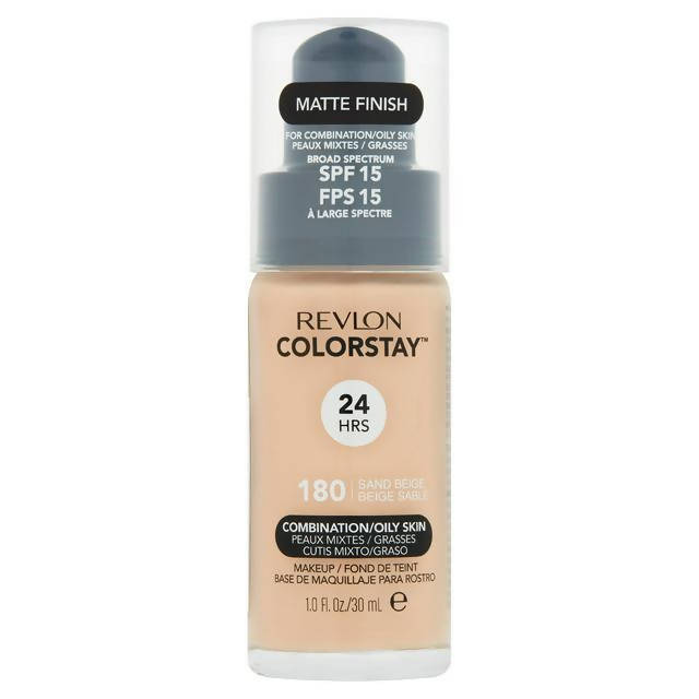 Revlon ColorStay Foundation Combination & Oily 180 Sand Beige 30ml