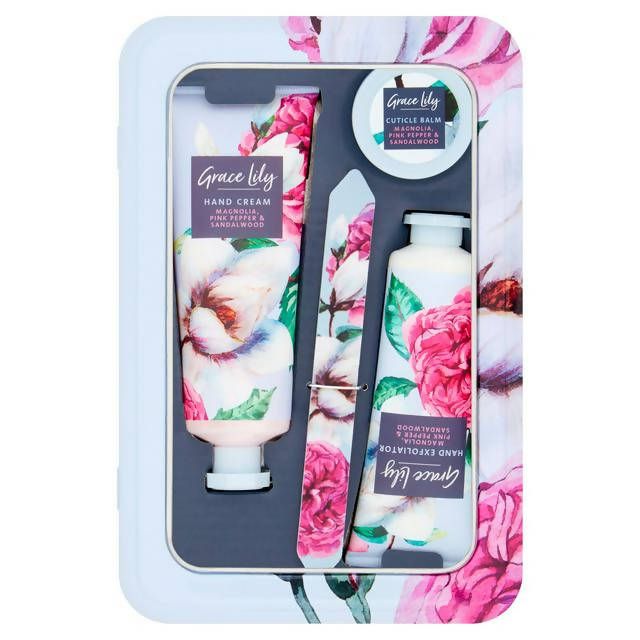 Grace Lily Manicure Set All Sainsburys   