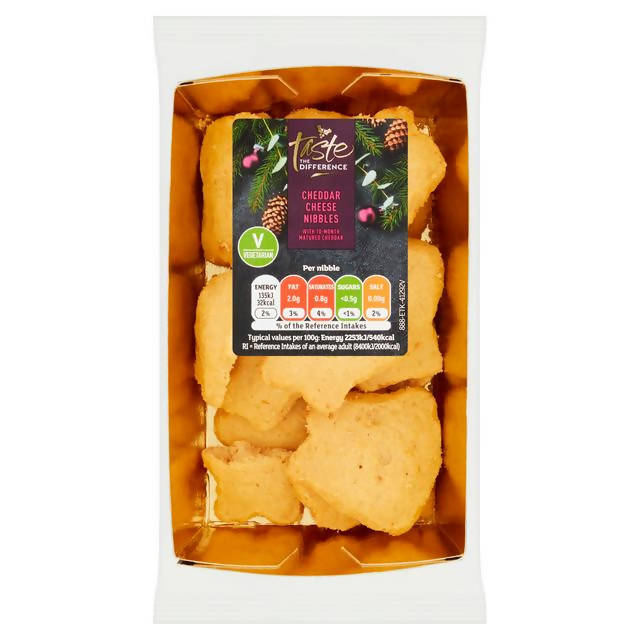 Sainsbury's Cheddar Cheese Nibbles, Taste the Difference 80g