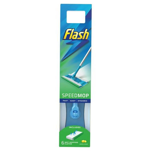 Flash Speedmop Starter Kit, Fast Easy & Hygienic Floor Cleaning