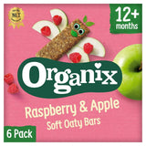 Organix Raspberry & Apple Soft Oaty Bars 6x30g big packs Sainsburys   