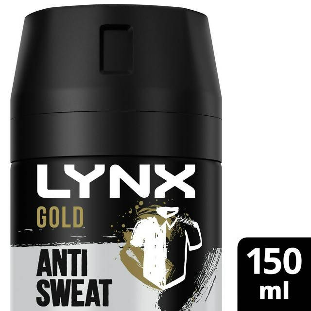 Lynx Gold Anti White Marks Anti-perspirant Deodorant Spray 150ml