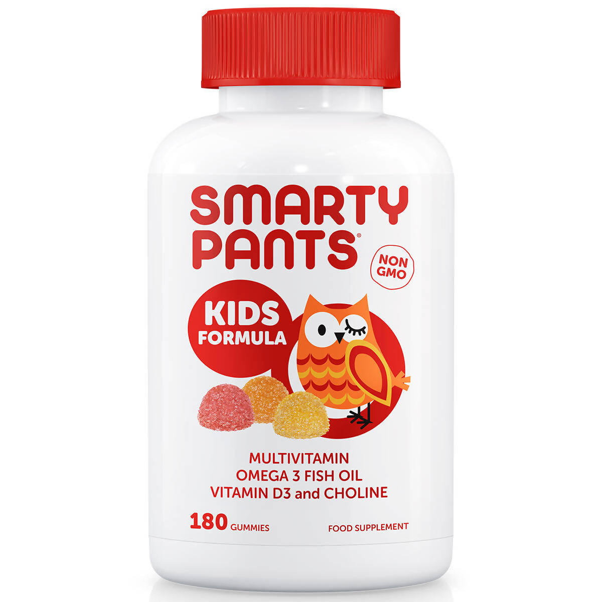 SmartyPants Kids Formula Multivitamin Gummies, 180 Tablets - McGrocer