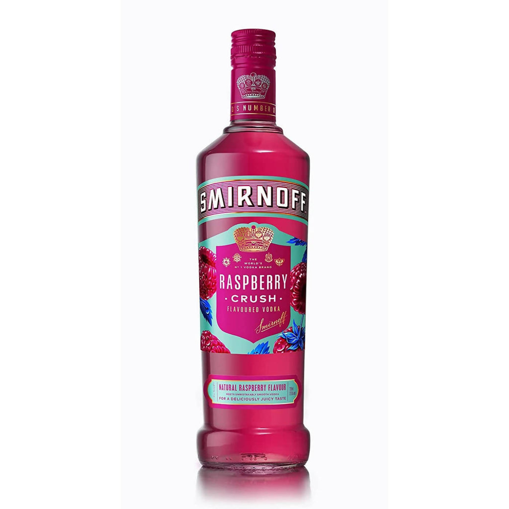 Smirnoff Vodka Raspberry Crush, 70cl 37.5%