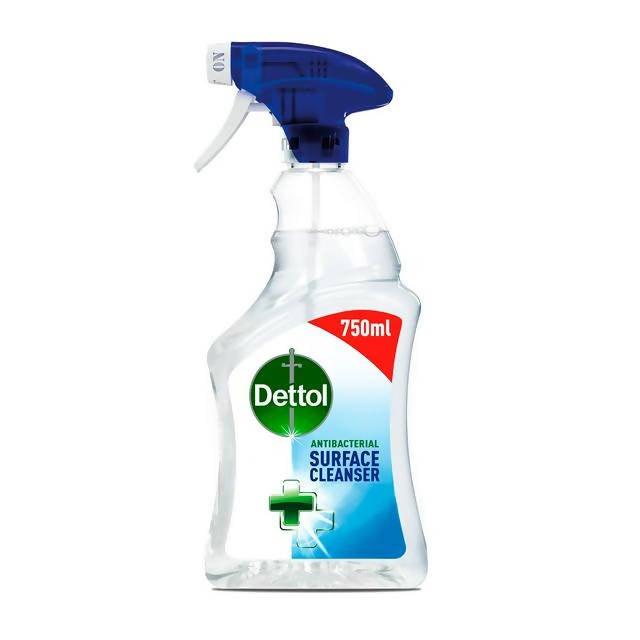 Dettol Antibacterial Disinfectant Surface Cleaning Spray 750ml - McGrocer