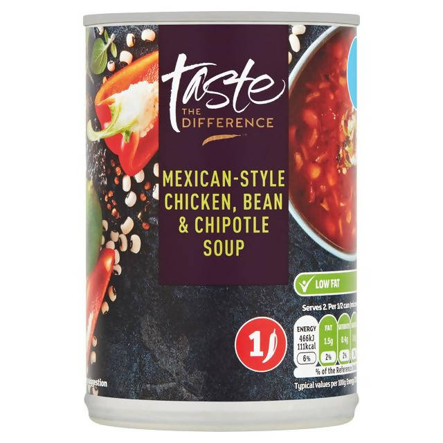 Sainsbury's Mexican-Style Chicken & Bean & Chipotle Soup, Taste the Difference 400g - McGrocer