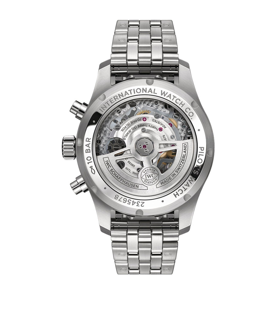 Stainless Steel Pilot’s Chronograph Watch 41mm