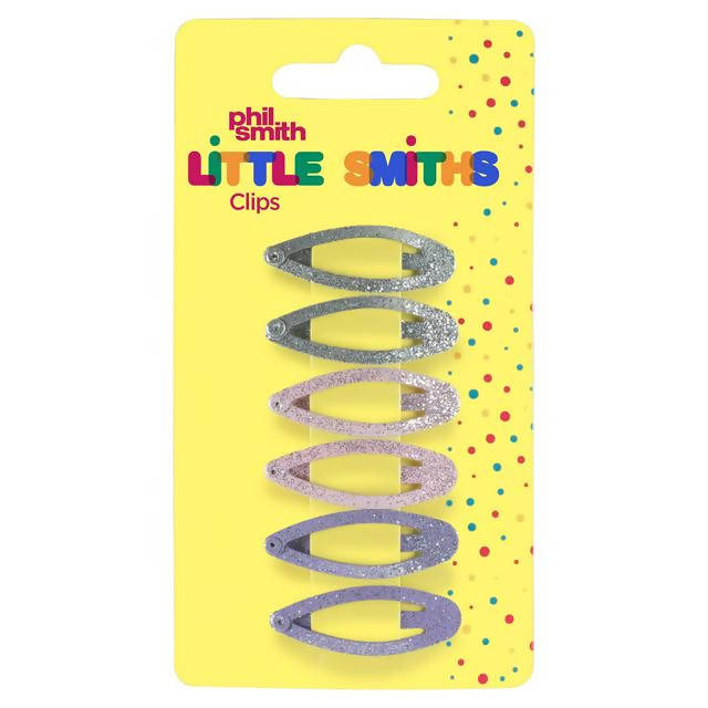 Phil Smith Little Smiths Glitter Hair Clips Hair accessories Sainsburys   