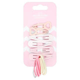 Sainsbury's Kids Accessories Assorted 10 Hair Bands + 6 Snap Clips Hair accessories Sainsburys   