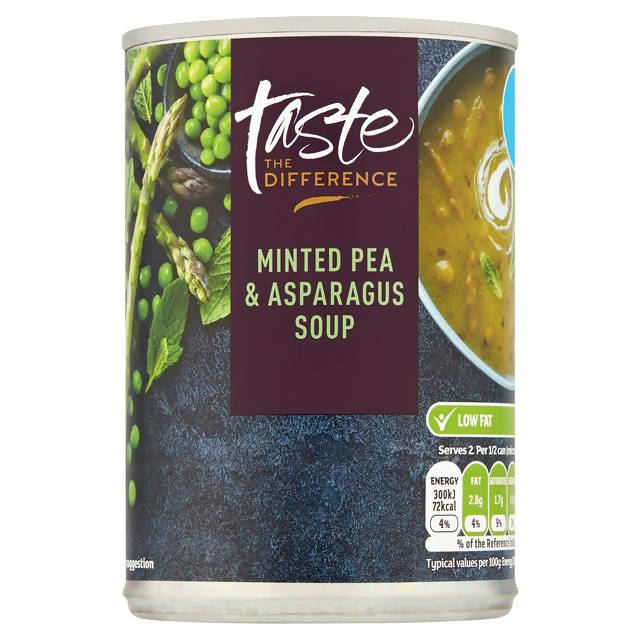 Sainsbury's Minted Pea & Asparagus Soup, Taste the Difference 400g Soups Sainsburys   