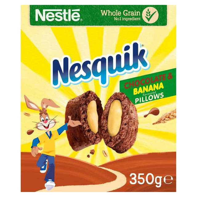 Nesquik Chocolate & Banana Flavoured Pillows 350g