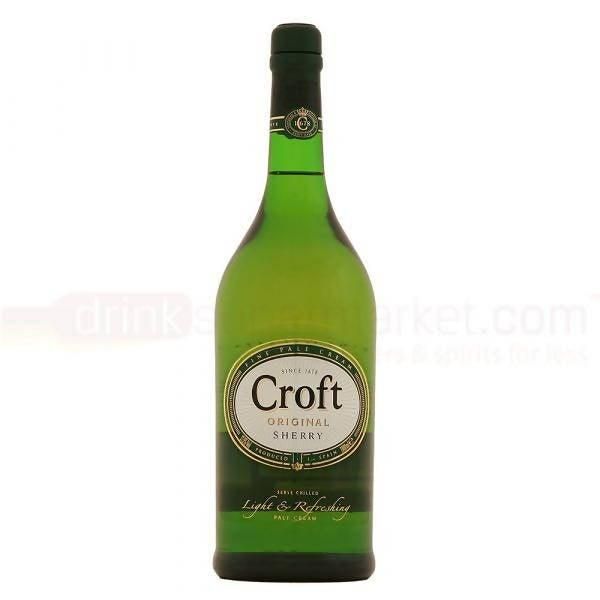 Croft Original Pale Cream Sherry, 1L