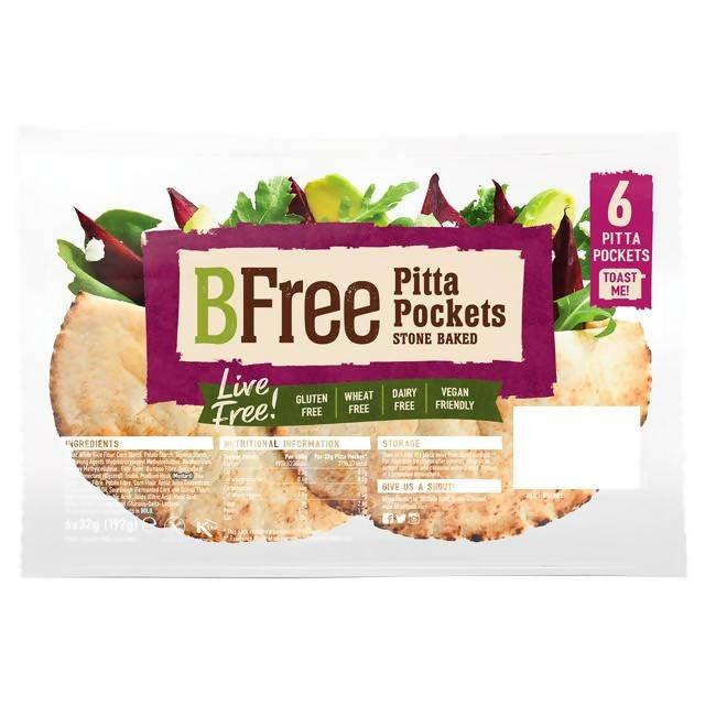 BFree Snack Size Pitta Pockets 6x32g - McGrocer