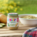 HiPP Organic Courgettes & Potatoes Baby Food Jar 4+ Months (6 x 125g) GOODS McGrocer Direct   