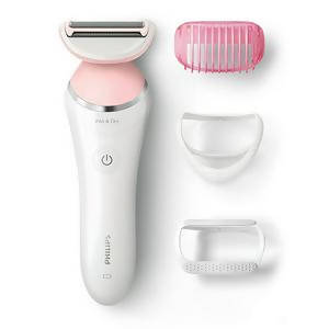 Philips Lady Shave Wet & Dry Cordless Single Foil With Comb, Opti Start And Skin Strecther BR140/00 electric shavers Sainsburys   