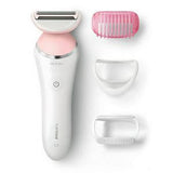 Philips Lady Shave Wet & Dry Cordless Single Foil With Comb, Opti Start And Skin Strecther BR140/00 electric shavers Sainsburys   