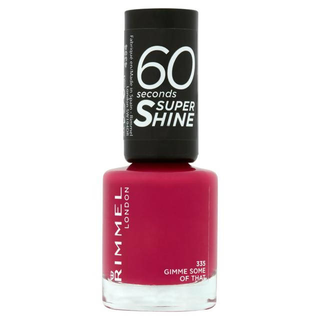 Rimmel London 60 Seconds Super Shine 335 Gimme Some of That Nail Polish 8ml