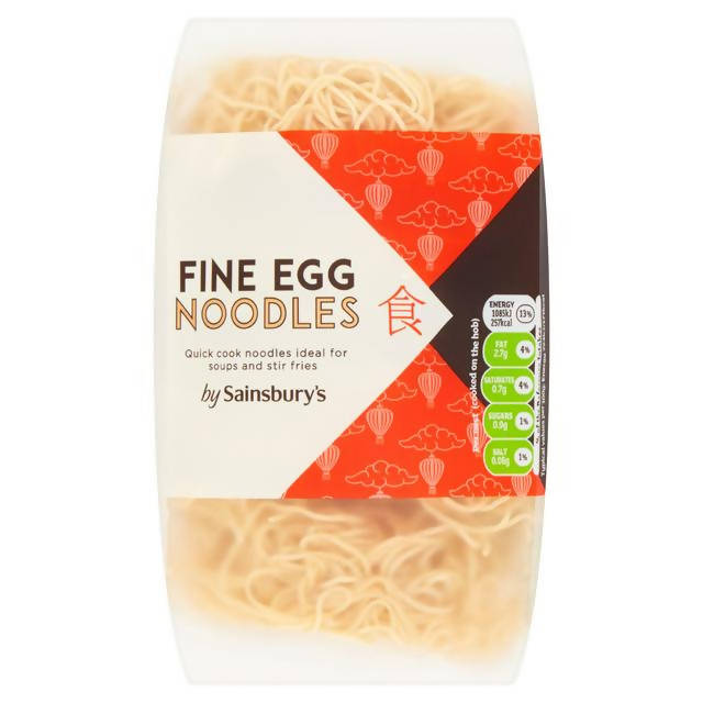 Sainsbury's Fine Egg Noodles 250g - McGrocer
