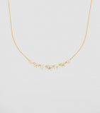 Small Yellow Gold and Diamond Penelope Necklace GOODS Harrods   