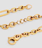 Yellow Gold and Diamond Paige Bracelet GOODS Harrods   