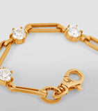 Yellow Gold and Diamond Phoebe Bracelet GOODS Harrods   