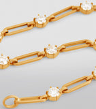 Yellow Gold and Diamond Phoebe Bracelet GOODS Harrods   