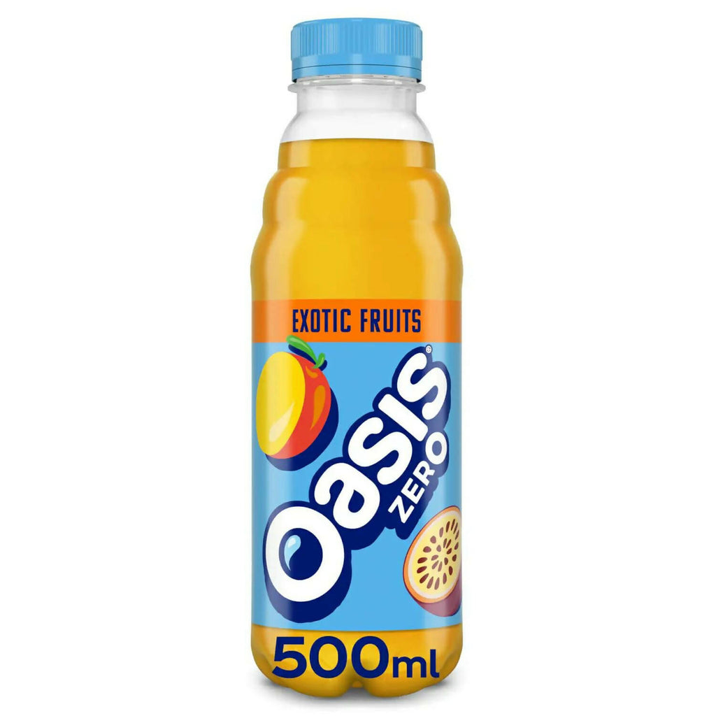 Oasis Exotic Fruits Zero 12 x 500ml