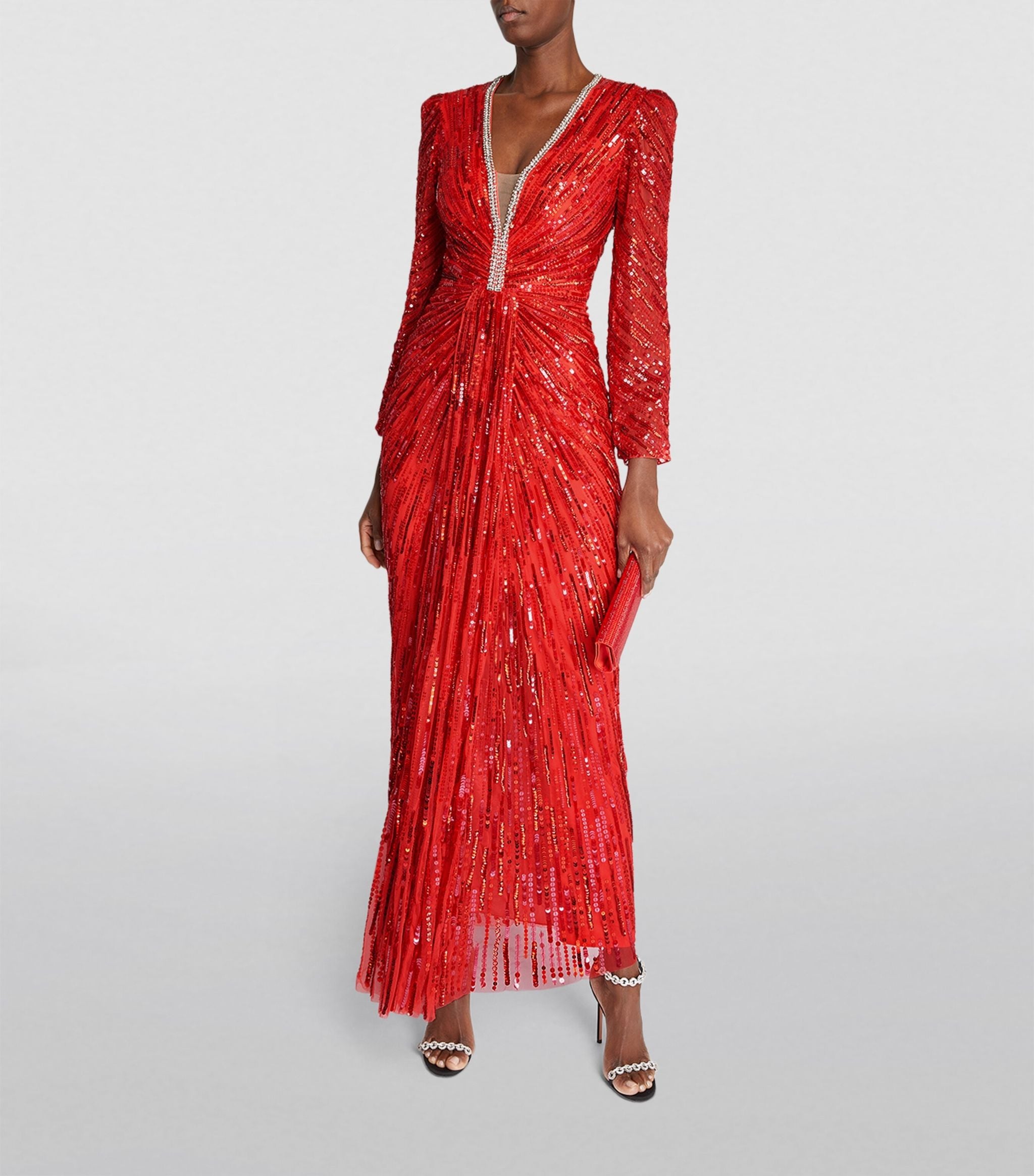 Sequin-Embellished Darcy Gown GOODS Harrods   