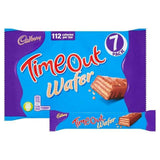 Cadbury Time Out Wafer Bar Multipack x7 141.4g Chocolate biscuit bars Sainsburys   