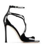 Azia 110 Patent Leather Sandals GOODS Harrods   