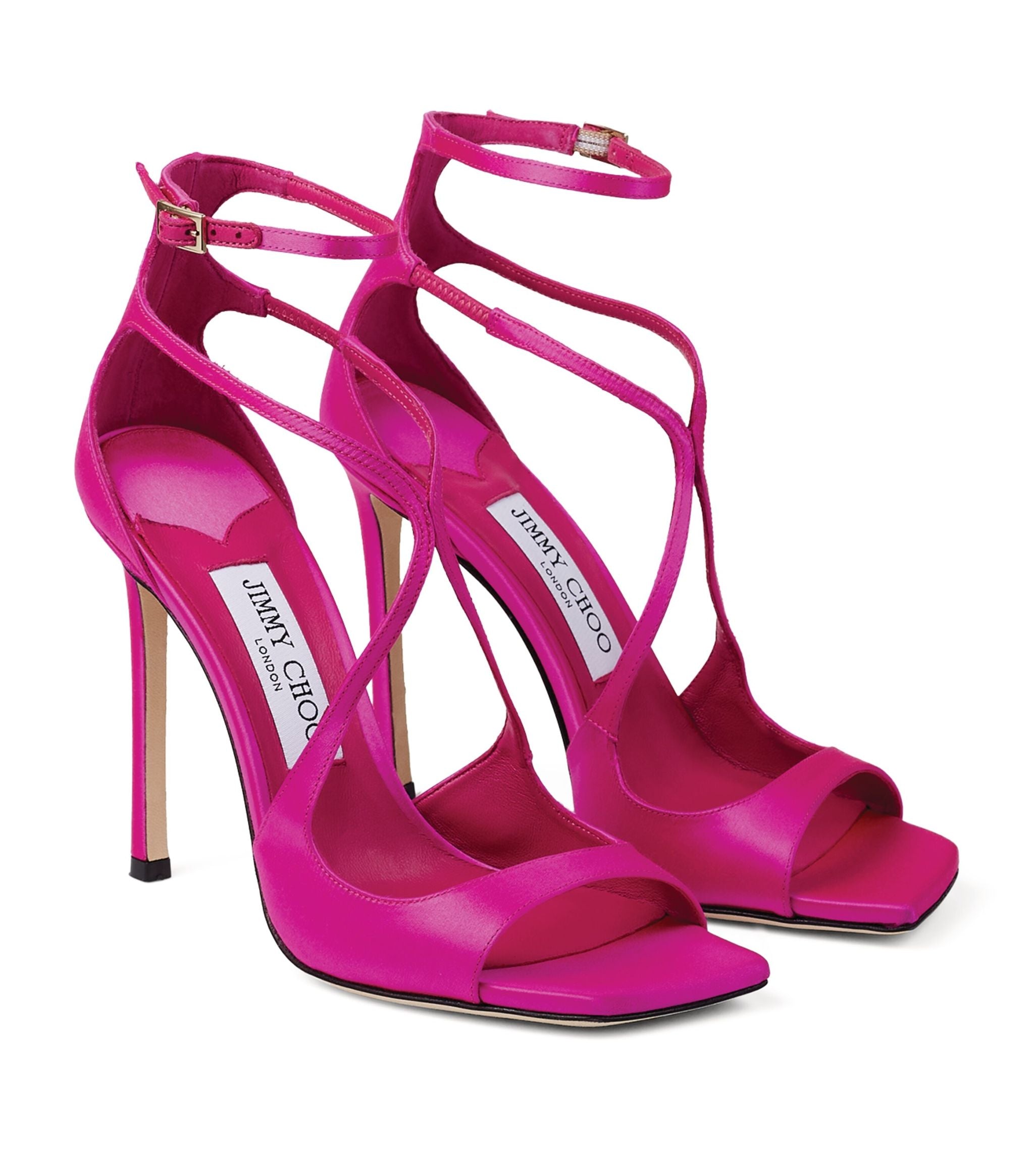 Azia 110 Satin Sandals GOODS Harrods   