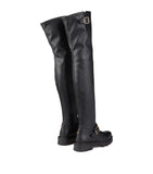 Biker II Leather Over-The-Knee Boots GOODS Harrods   