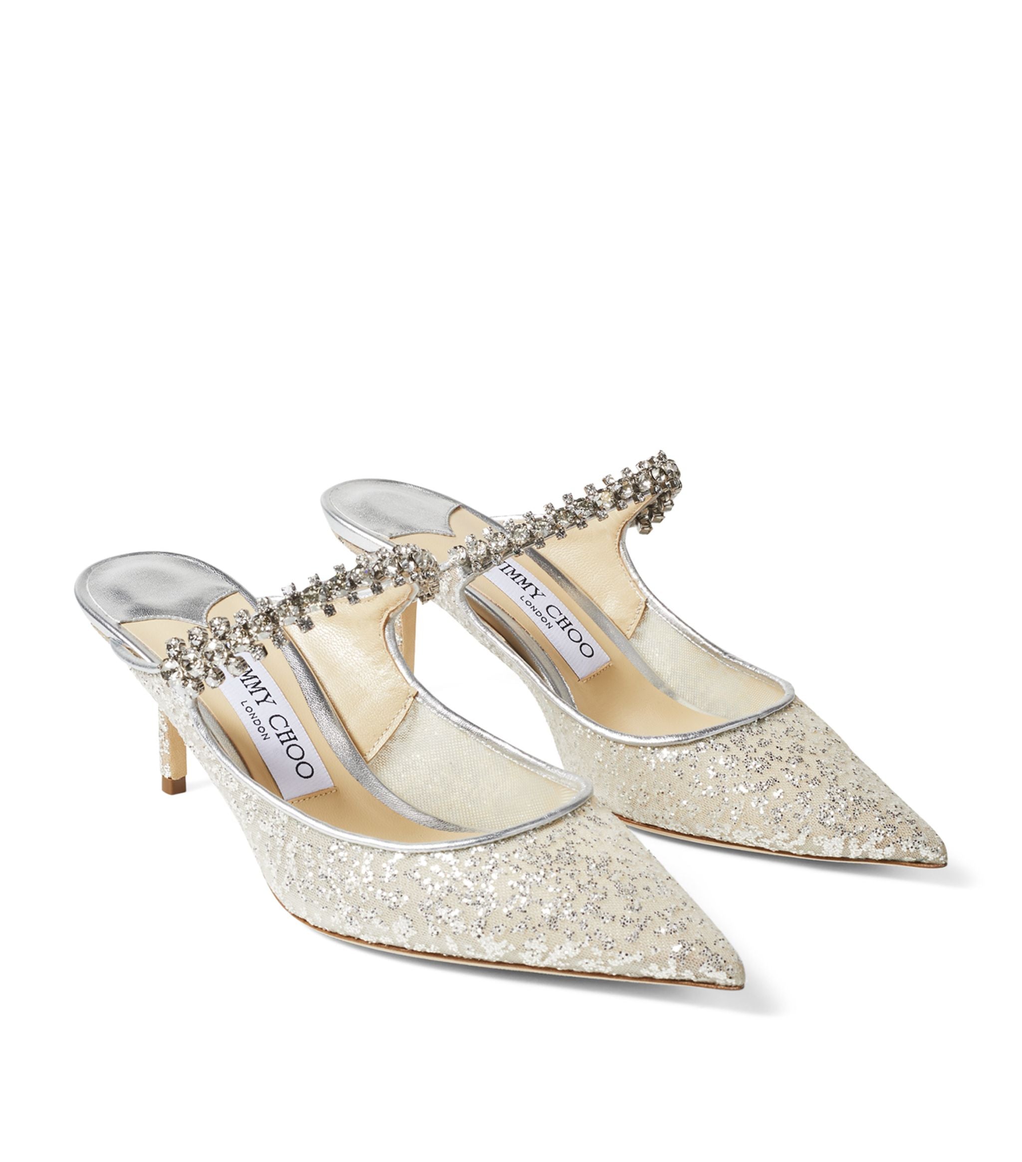 Bing 65 Glitter Mules GOODS Harrods   