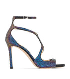 EXCLUSIVE Azia 95 Crystal-Embellished Sandals GOODS Harrods   