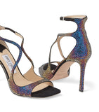 EXCLUSIVE Azia 95 Crystal-Embellished Sandals GOODS Harrods   