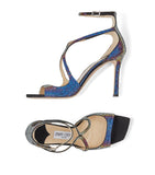 EXCLUSIVE Azia 95 Crystal-Embellished Sandals GOODS Harrods   