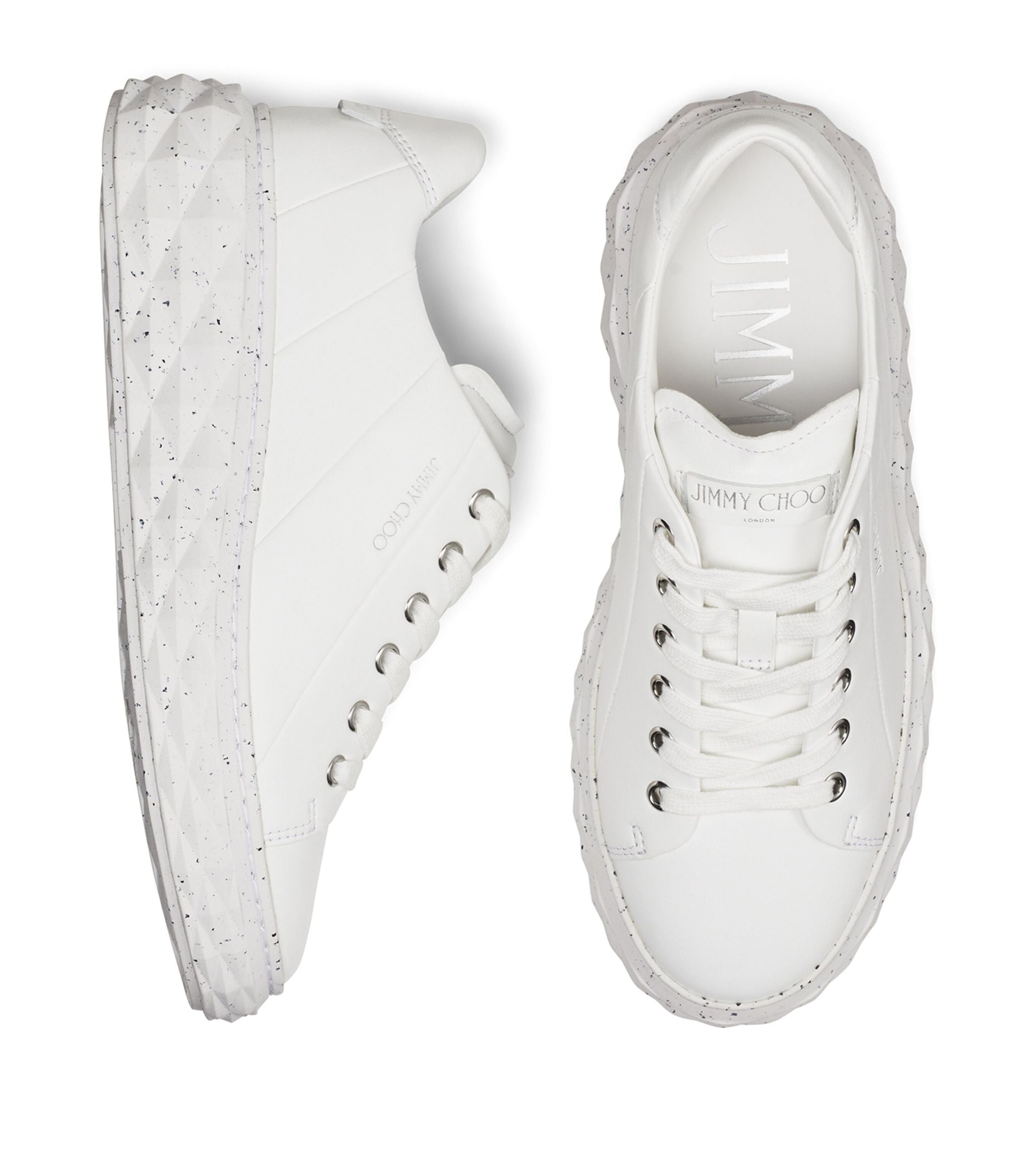 Leather Diamond Light Sneakers GOODS Harrods   